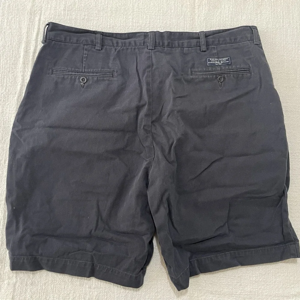 Polo Ralph‎ Lauren Short Classic Fit Mens Chino Cargo Shorts Navy Blue